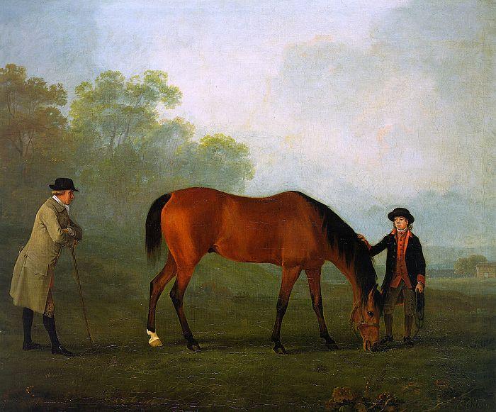 Sawrey Gilpin Furiband with his Owner Sir Harry Harpur and a Groom France oil painting art